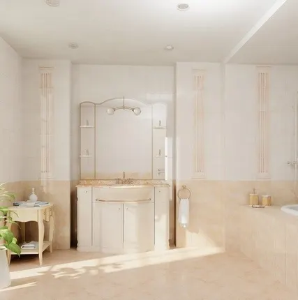 Фото №0 Вставка Gzhel белый 20х25