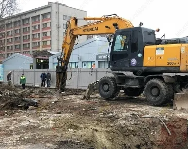 фото Аренда колесного экскаватора Hyundai R170W-7, Москва