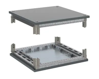 фото Комплект крыша и основание для оцинк. шкафов CQE 600х600мм DKC R5GTB66