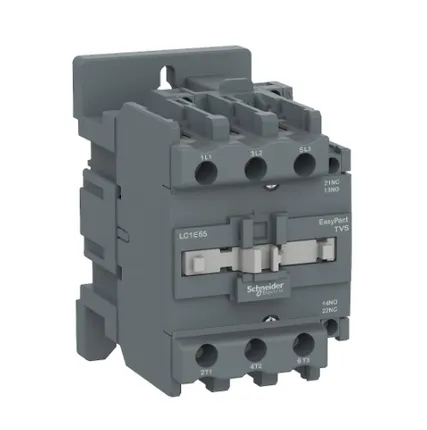 Фото №0 Контактор 3-х полюсный 65A 220B AC, 1НО+1НЗ Schneider Electric, LC1E65M5