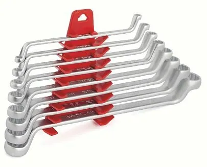 Фото №0 Набор ключей накидных двусторонних изогнутых, дюймовых 1/4"-1" 8 предметов IZELTAS, 0431002108, 13000000473