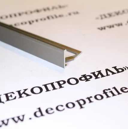 Фото №0 Профиль Effector угол прямой Г-образный - Инокс - 12 мм - 2,5 м