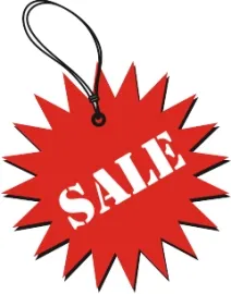 фото Наклейка "Sale - ярлычки"