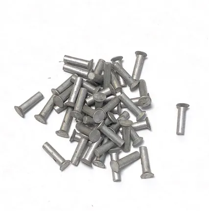 Фото №0 Заклепка под молоток с потайной головкой 4х16 алюминиевая, ГОСТ 10300 (DIN 661), 100 шт.