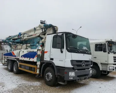 фото Автобетононасос Зумлион 38 м.