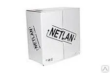 Фото №0 Кабель NETLAN U/UTP 4 пары, кат.5e внутренний, PVC нг(B) EC-UU004-5E-PVC-GY