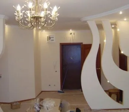 Фото №0 Отделка гипсокартоном