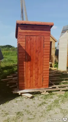 Фото №0 Туалет 1,00х1,00 м. в антисептике под яму