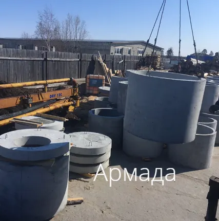 Фото №1 Колодцы из колец под ключ