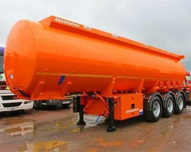 фото Kassbohrer STB п/прицеп цистерна алюминий 30,7 м3 СНП 3 отсека