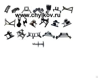 фото Кабельные ролики от производителя.