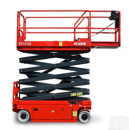 Фото №0 Аренда ножничных электрических подъемников MAGNI ES1212E в аренду