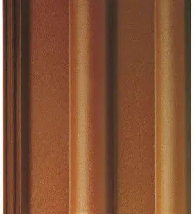 фото Цементно-песчанная черепица Браас Франкфуртская - Коричневый