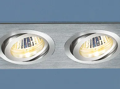 фото MR-16 1011/2 хром Elektrostandart светильник встраиваемый