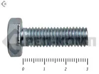 фото Болт полная резьба, цинк DIN933 10х 30 пр.5,8 Фасовка (2,5кг/95)