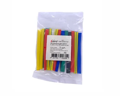 фото Набор термоусадочных трубок 7 цветов по 3 шт., длинна по 10см. RIPO Plus 6.0 / 3.0 (1 упк.)