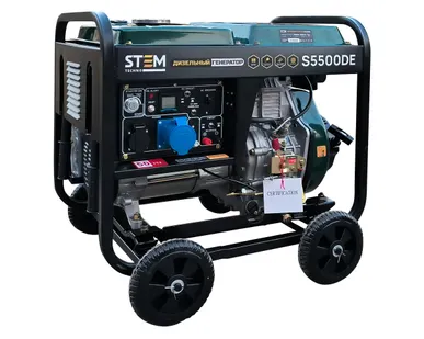 фото Генератор дизельный STEM Techno S5500DE (5.5 кВт, электростартер, дисплей, подогрев)
