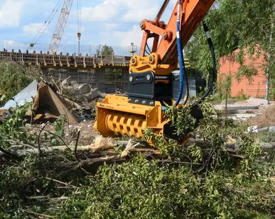 фото Мульчеры российские для экскаваторов от 9 до 15 тонн