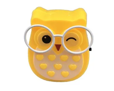 фото Светильник светодиодный NL-237 "Сова" ночник с выкл. 220В Camelion 13812