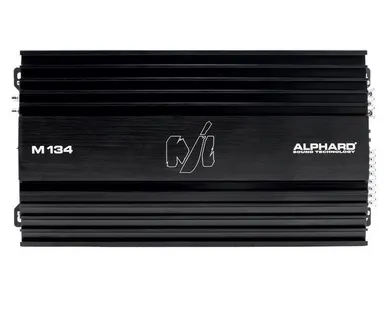 фото Усилитель автомобильный четырехканальный 
 - Alphard Machete M134 Alphard