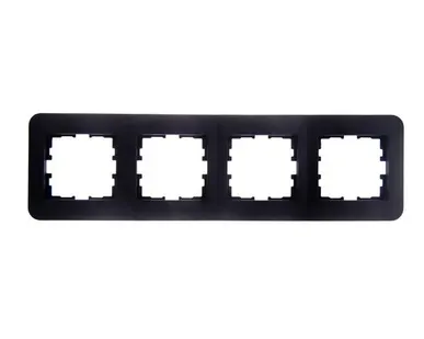 фото Рамка 4-м KARINA LIFE горизонт. черн. бархат LEZARD 708-4200-149
