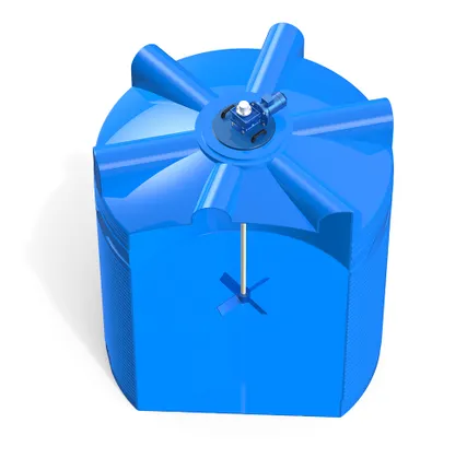 Фото №6 Емкость V 9000 литров с лопастной мешалкой