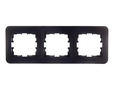 фото Рамка 3-м KARINA LIFE горизонт. черн. бархат LEZARD 708-4200-148