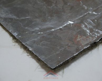 фото Базальтовый картон фольгированный иглопробивной (6 х 600 х 1000 мм)