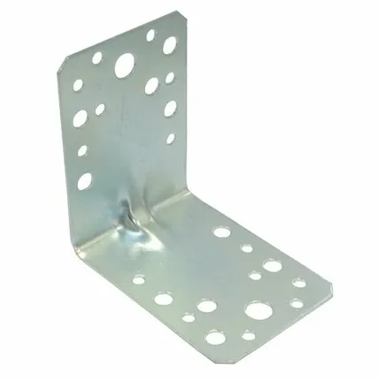 Фото №0 Уголок крепежный усиленный 90х90х65мм, толщина 2,5мм, оцинкованный 10шт