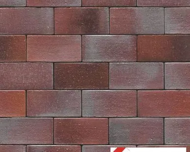 фото Клинкерная брусчатка 10 Violett blau geflammt, MUHR (Германия)