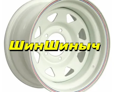 фото 7x15/5x139,7 ET0 D110 УАЗ (треуг. мелкий) белый