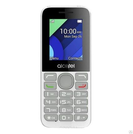 Фото №0 Мобильный телефон Alcatel 1054D, 2Sim, белый