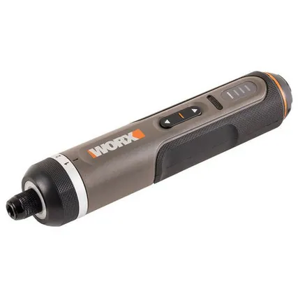 Фото №0 отвертка аккумуляторная WORX WX242 4В 5Нм Li-Ion 1,5Ач с АКБ и набором оснастки