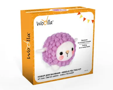 фото "Woolla" WT-0206 "Овечка Шейла" набор для валяния .