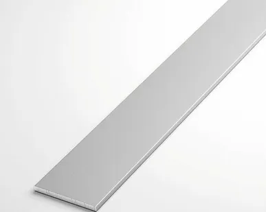 фото Полоса 20х2 мм (Анод Серебро) алюминиевая с анодированным покрытием, АД31Т1, длина 3,0 м