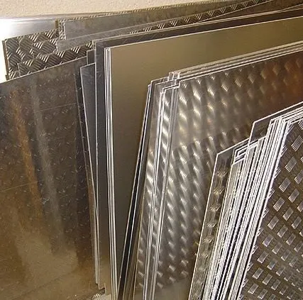 Фото №0 Лист алюминиевый рифленый 1.5