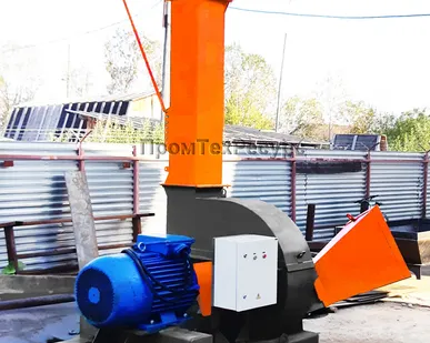 фото Щеподробилка ЩДС-10 измельчитель древесины, веток в щепу