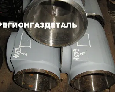 фото Тройник с полимерным покрытием 133х12 ст.12Х1МФ