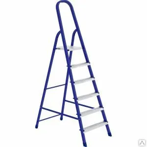 фото Стальная стремянка 6 ступеней россия 97770