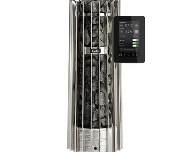 фото Печь для сауны Helo Rocher 70 Elite (6,8 кВт, с пультом Elite, цвет хром, арт. 002730)