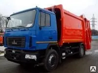 фото Мусоровоз КО-427-73 на шасси МАЗ-5340В2-425 (б/к, с порталом, КПП-ZF) Евро