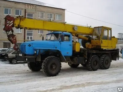 Фото №0 Автокран Ивановец кс-35714 16 тонн урал (2005 год)