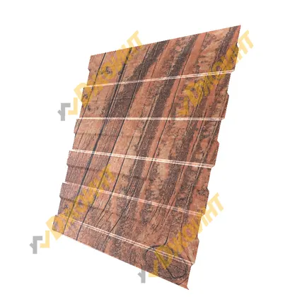 Фото №0 Профнастил С-8 0,5 Printech Crimean Peach (Крымский персик)