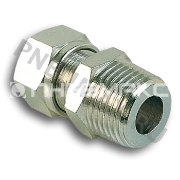 Фото №0 2010838 - Фитинг обжимной прямой наруж. резьба R3/8" под трубку 8мм