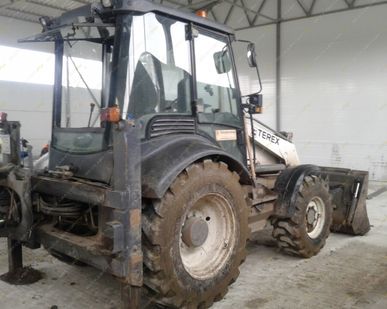 фото Аренда экскаватора-погрузчика Terex 820, Краснодар