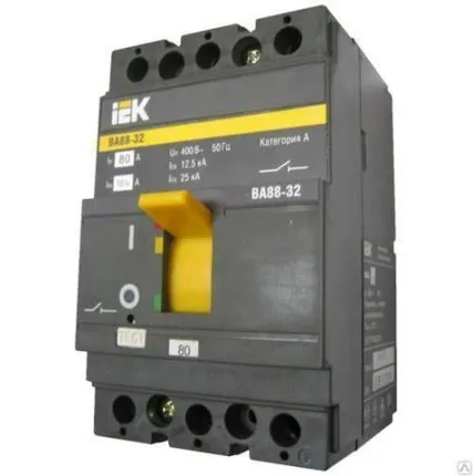 Фото №0 Выключатель автоматический ВА88-32 3Р 125А 25кА ИЭК