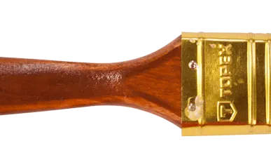 фото Кисть плоская TOPEX "Профи 1,0"( 25мм) лак.дерев.ручка,натур.щетина /12