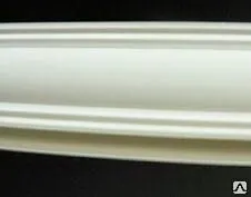 Фото №0 Молдинг потолочный белый 5мм L=3м /50 Россия