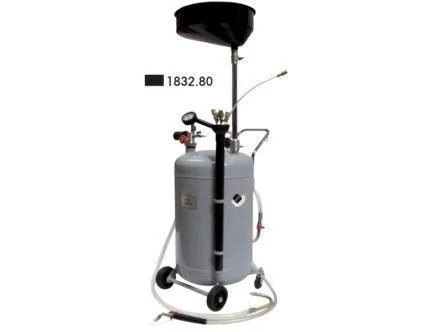 Фото №0 Пневматический сборник масла, 80 л (6 щупов, 3 коннектора, воронка 18 л)