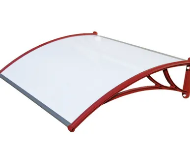 фото Козырьки KROVENT красный матовый